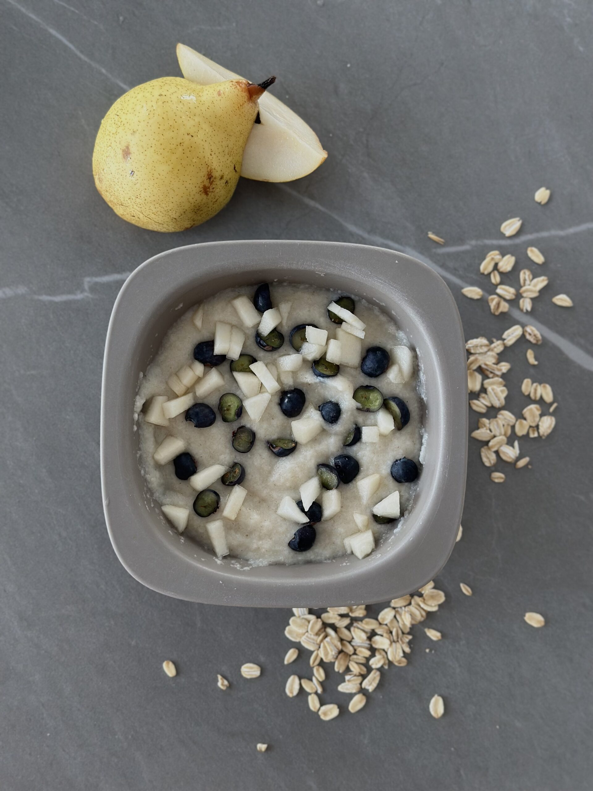 Вівсянка з фруктами