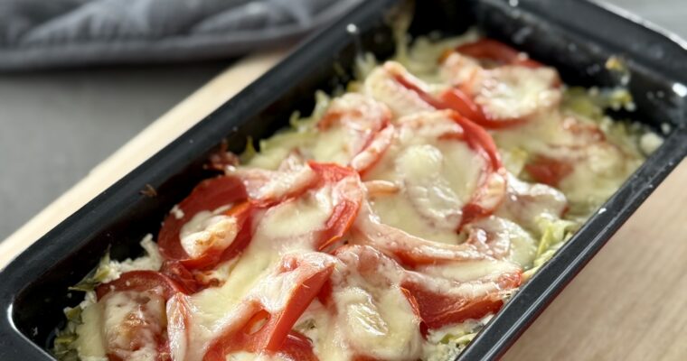 Ніжна запіканка з фаршем та кабачком